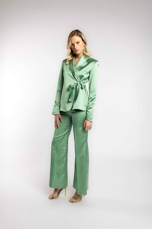 Emerald Wrap Jacket